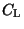 $C_{\rm L}$