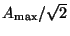 $A_{\rm max}/\sqrt{2}$