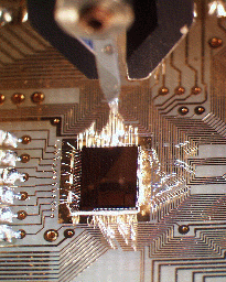 Beetle 1.2 bonded on a Test-PCB