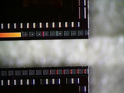 test-structure in-between two chips