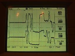 Analog readout after 50m