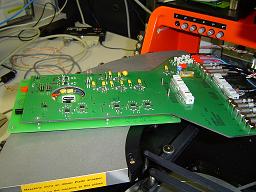 test-board attached to a Beetle probe card