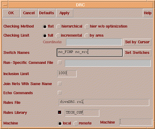 DRC Switches